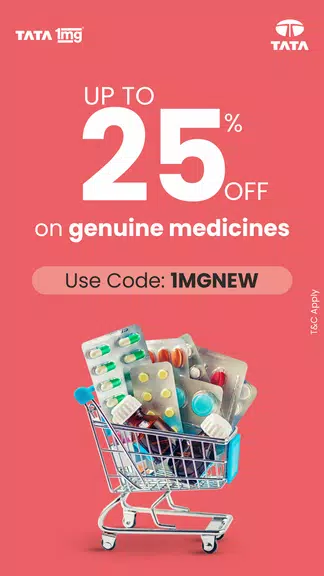 TATA 1mg Online Healthcare App應用截圖第0張