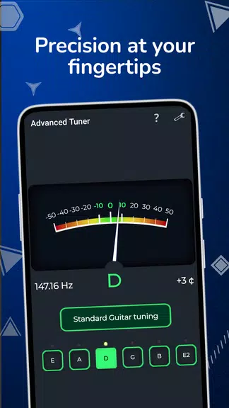 악기 튜너 - Advanced Tuner 스크린샷 0