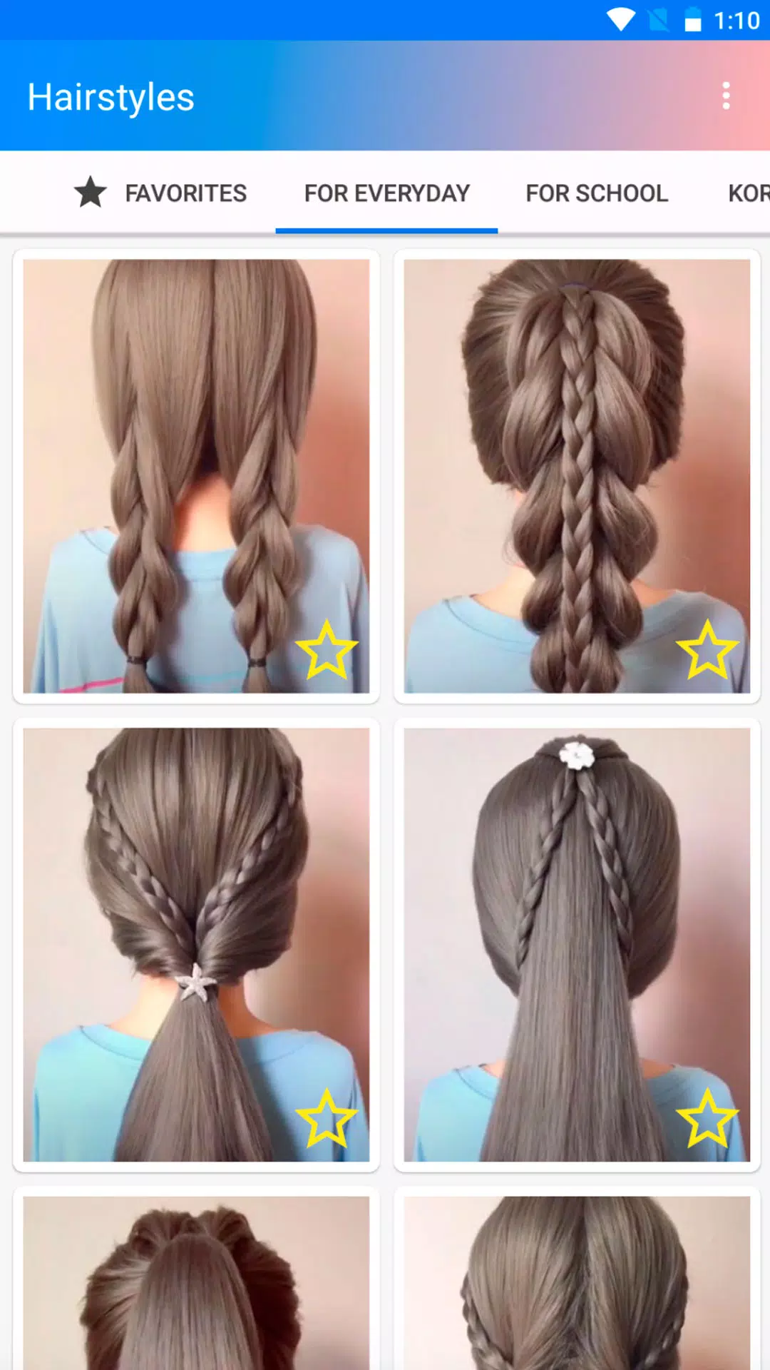 Easy hairstyles step by step スクリーンショット 0