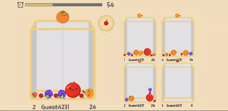 Schermata Watermelon Game Online 2