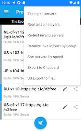 V2ray VPN-unmetered fast VPN Screenshot 1