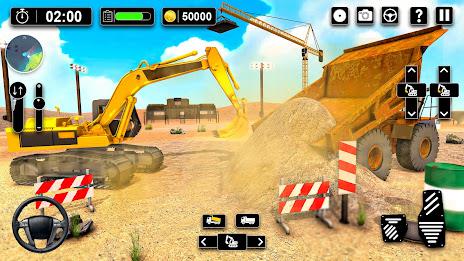 Heavy Sand Excavator 3D Sim 스크린샷 3