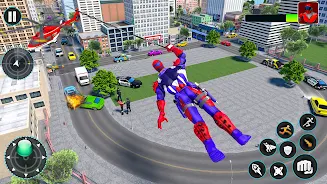 Spider Rope Hero Flying Games Screenshot 2