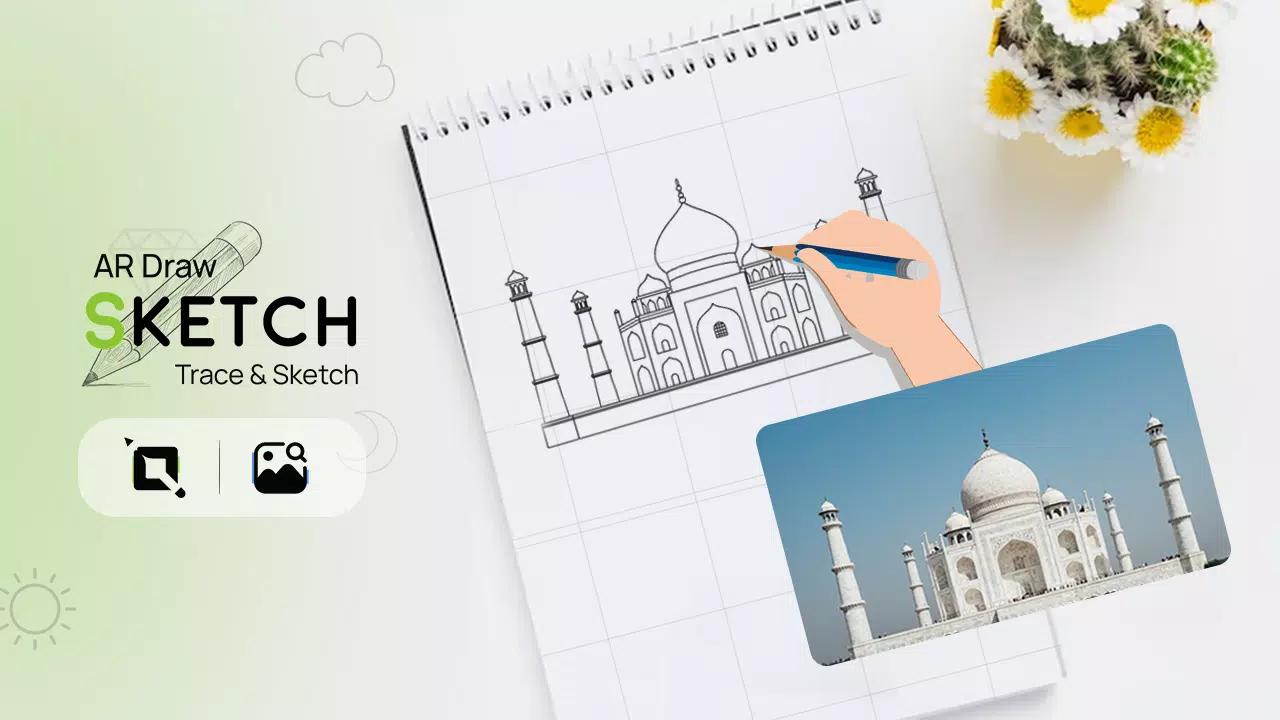 AR Draw Sketch: Trace & Sketch Скриншот 0