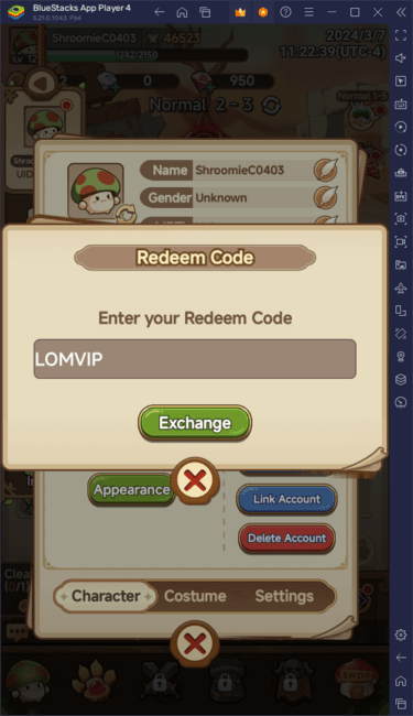 Legend of Mushroom – All Working Redeem Codes for January 2025