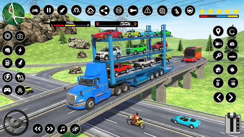 Car Transporter PRO Truck Game Capture d'écran 2