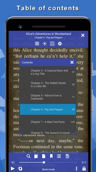 TTS Reader: reads aloud books Screenshot 1