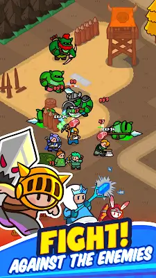 Rumble Heroes : Adventure RPG Tangkapan skrin 3