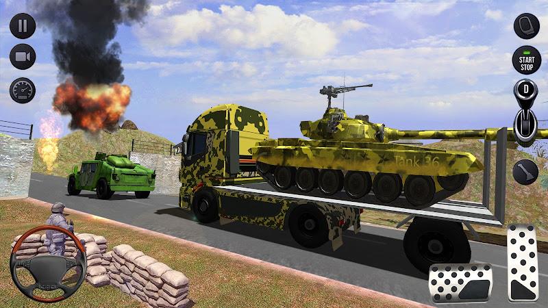 Army Delivery Truck Games 3D 스크린샷 2