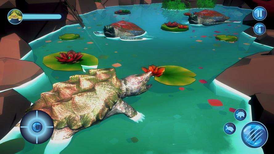 Ocean turtle tortoise Sea Game Screenshot 1