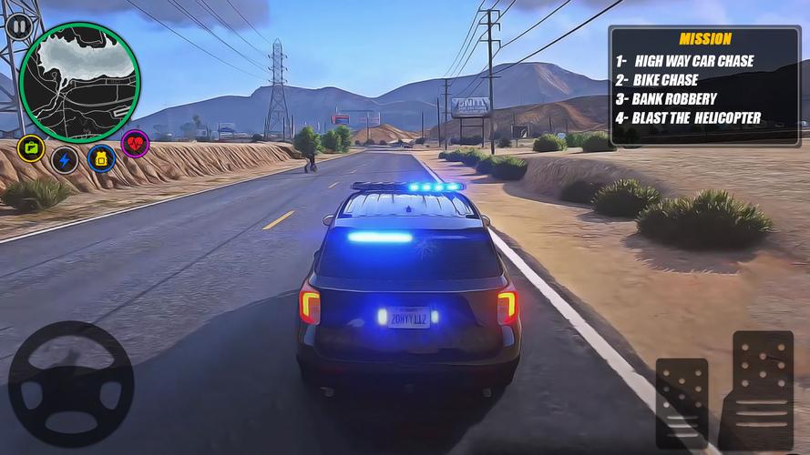 Police Van Driving: Cop Games Screenshot 3