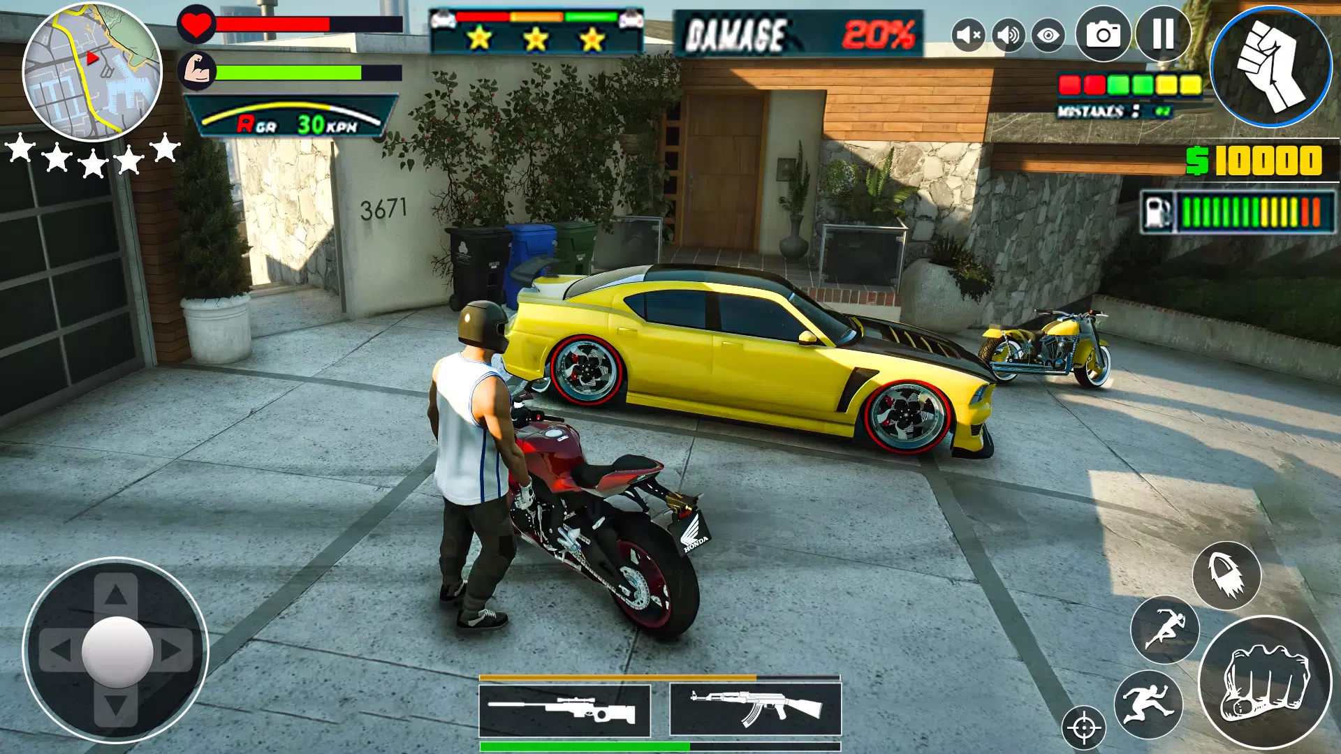 Vegas City Gangster Crime Game Captura de tela 1