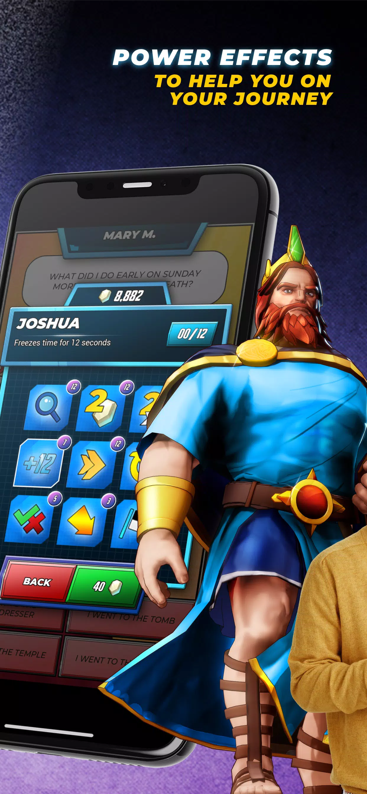 Bible Trivia Game: Heroes 스크린샷 3
