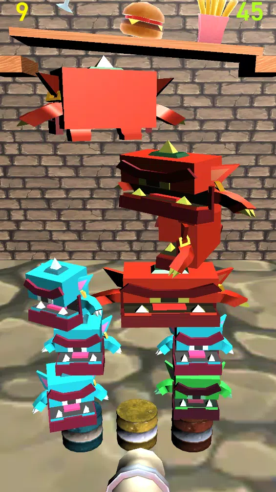 Knock Down Monster Screenshot 1