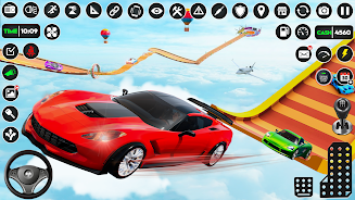 Rampe Wagen Rennen Spiele 3d Screenshot 3