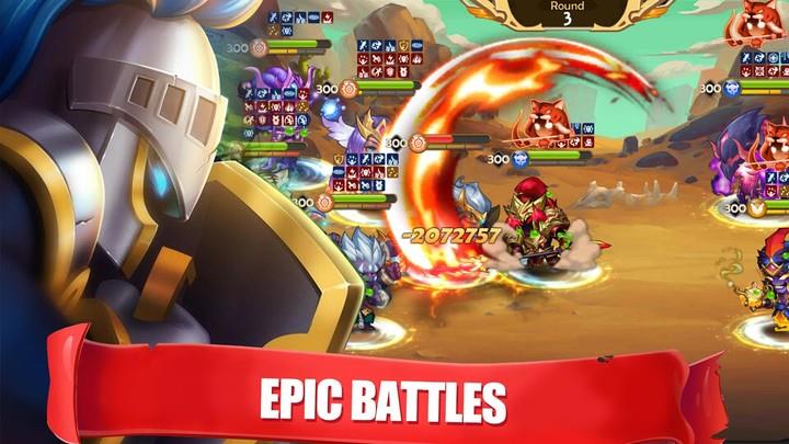 Epic Summoners: Epic idle RPG ဖန်သားပြင်ဓာတ်ပုံ 2