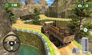 Offroad US Army Truck Driving 스크린샷 3