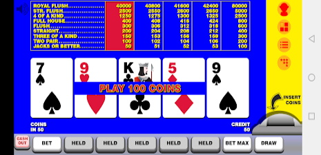 Video Poker with Double Up應用截圖第2張