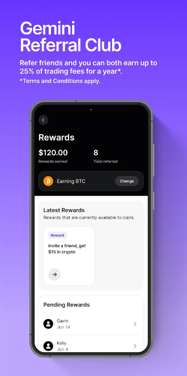 Gemini Dollar Tangkapan skrin 3