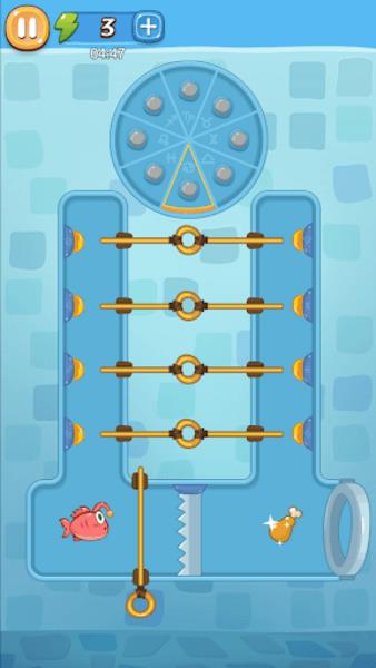 Schermata Save The Fish Puzzle Game 0