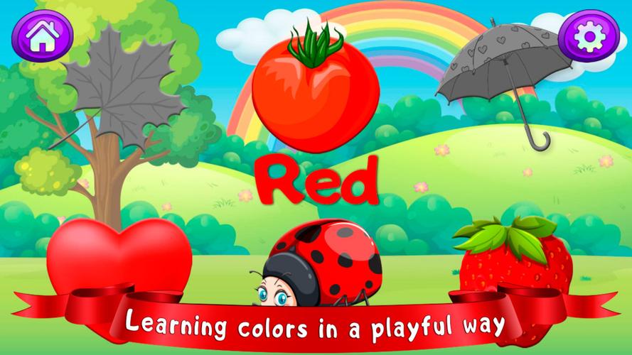 Learn Colors — Games for Kids ဖန်သားပြင်ဓာတ်ပုံ 3