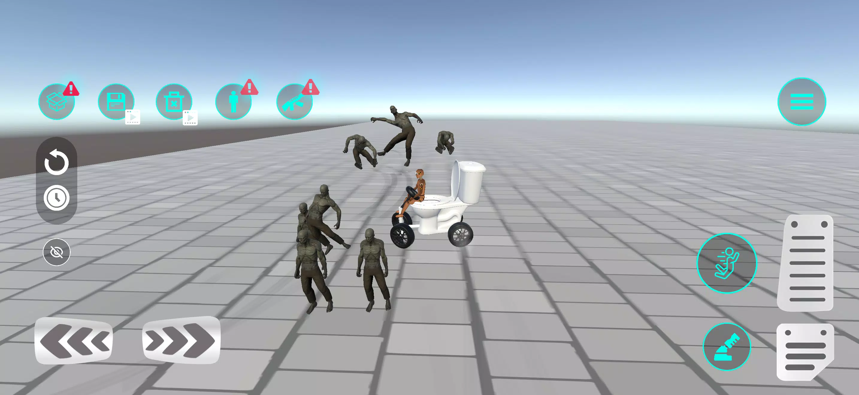 Ragdoll Sandbox 3D Captura de tela 1
