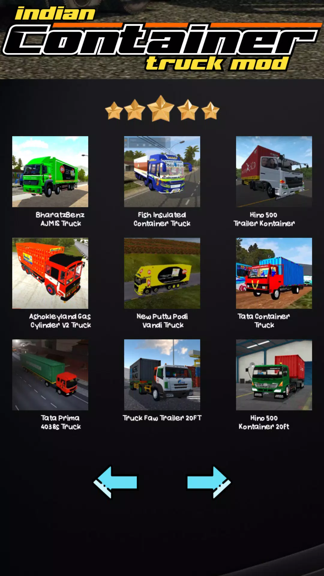 Indian Container Truck Mod Capture d'écran 2