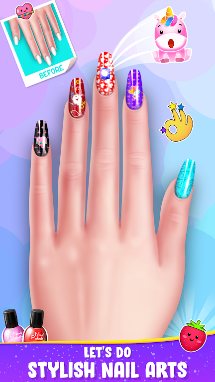 Nail Art Battle - Spa & Salon Screenshot 1