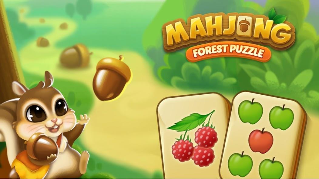 Mahjong Forest Puzzle Mod Screenshot 0