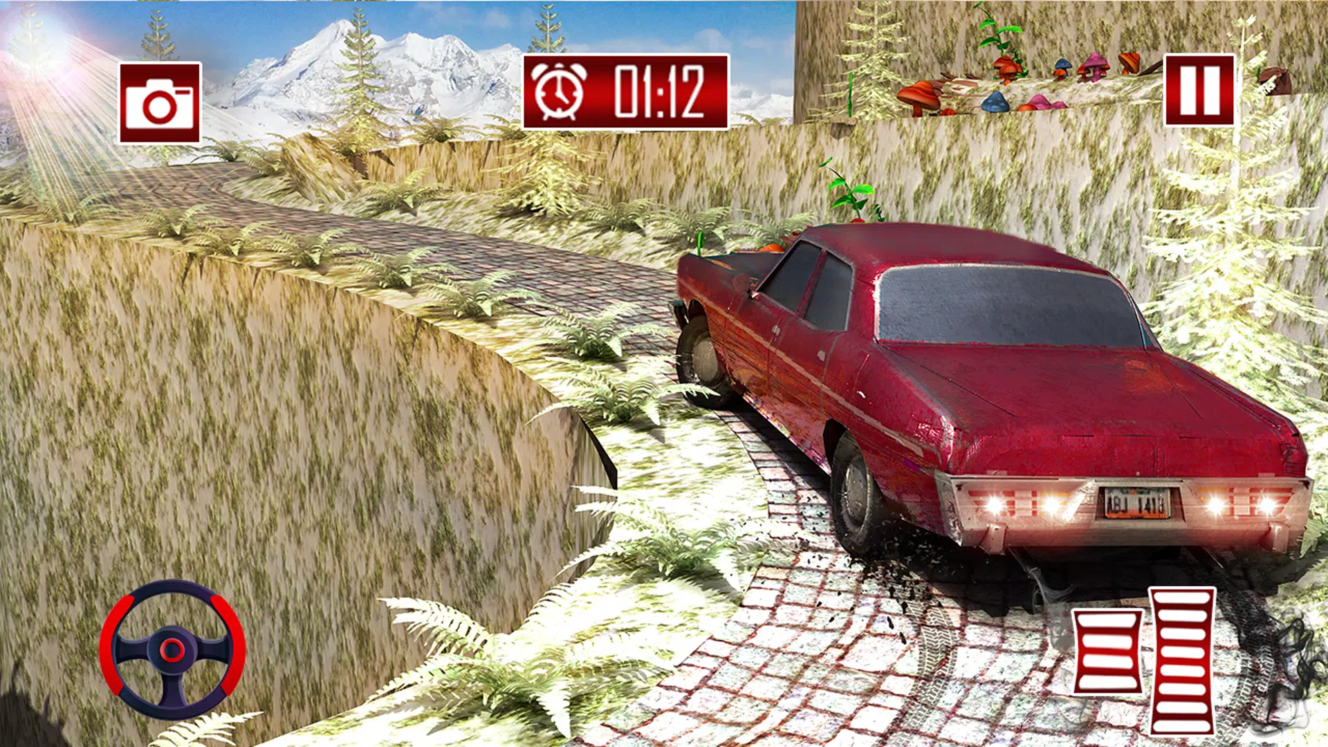 Classic Car Real Driving Games Captura de pantalla 1