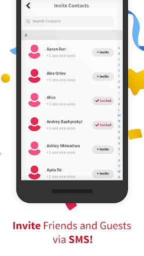 Party n Event Invitation Maker by Party Signup Screenshot 1