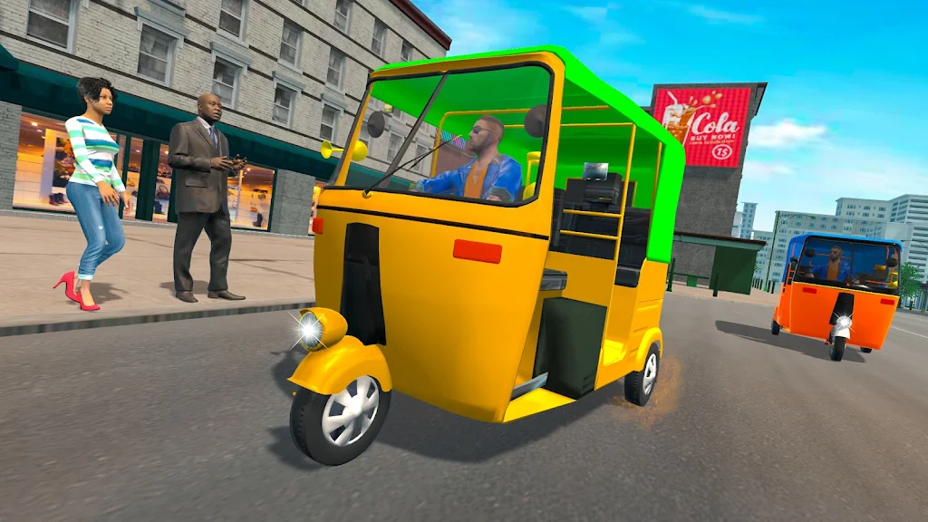 Grand Tuk Tuk Rickshaw Game 스크린샷 3