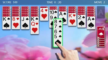 Spider Solitaire-card game Zrzut ekranu 3