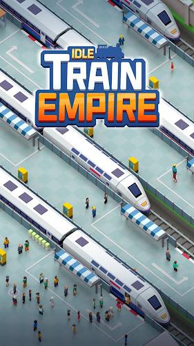 Idle Train Empire - Idle Games Captura de tela 0