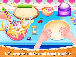 Sweet unicorn cake bakery chef Скриншот 1