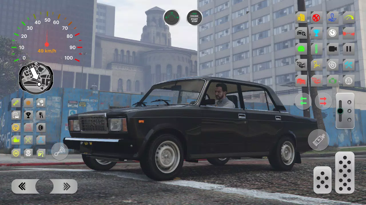 Schermata VAZ 2107 Simulator: Drift Lada 0