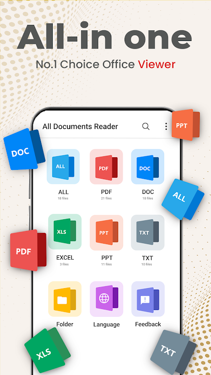 All Document Reader PDF Reader スクリーンショット 0