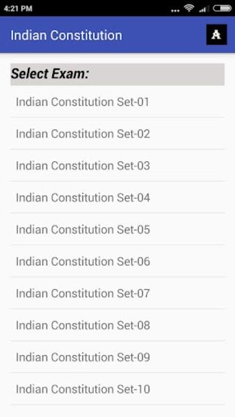 Indian Constitution Capture d'écran 1