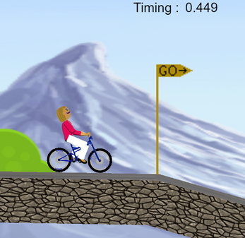 Corey (Downhill bike physics demo) Screenshot 1