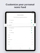 fresh - Daily news break app ဖန်သားပြင်ဓာတ်ပုံ 3