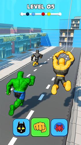 Superhero Transform Shift Game Screenshot 0