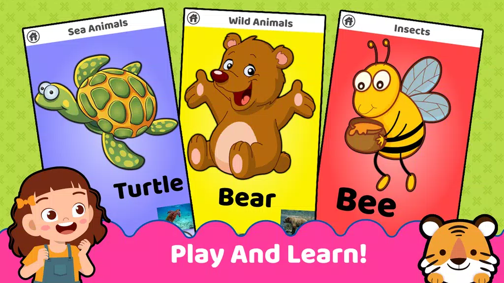 Animals for kids: Color & Draw 스크린샷 2