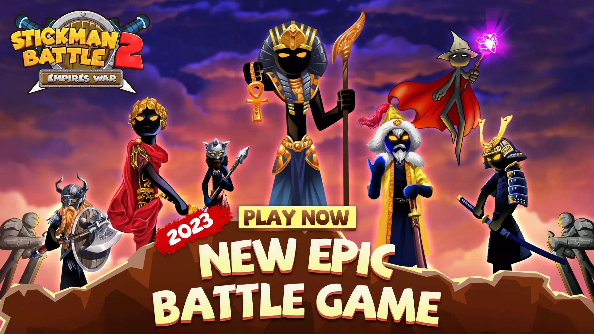 Stickman Battle 2: Empires War 스크린샷 0