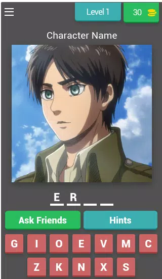 Attack On Titan Quiz Captura de pantalla 0