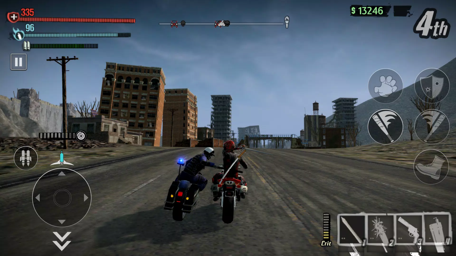 Road Redemption Mobile Captura de pantalla 1