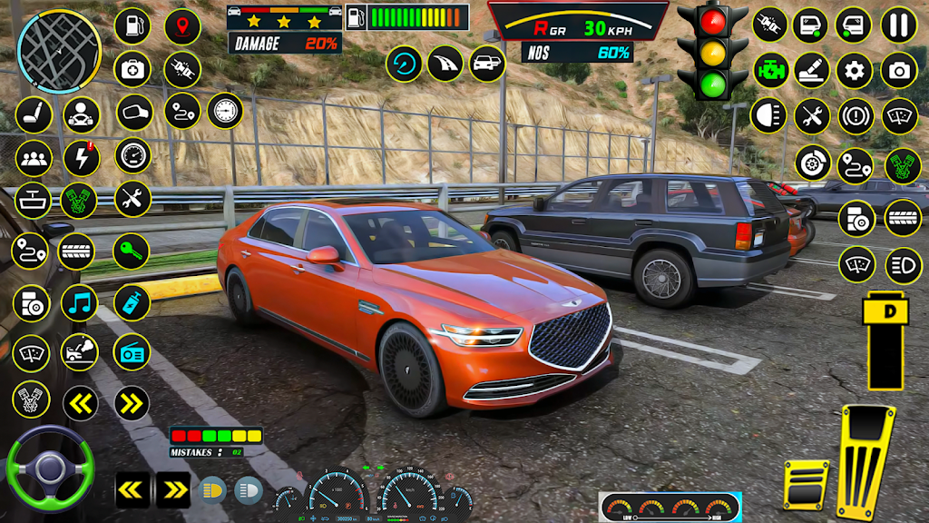 City Car Driving Game 3D 2024應用截圖第2張