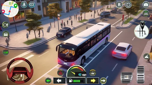 Bus Simulator Game Bus Game 3D Zrzut ekranu 0