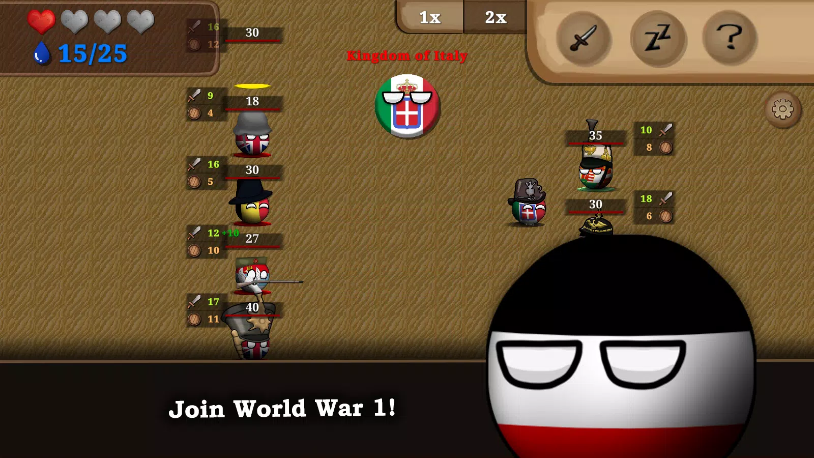 Countryball: Europe 1890 스크린샷 2
