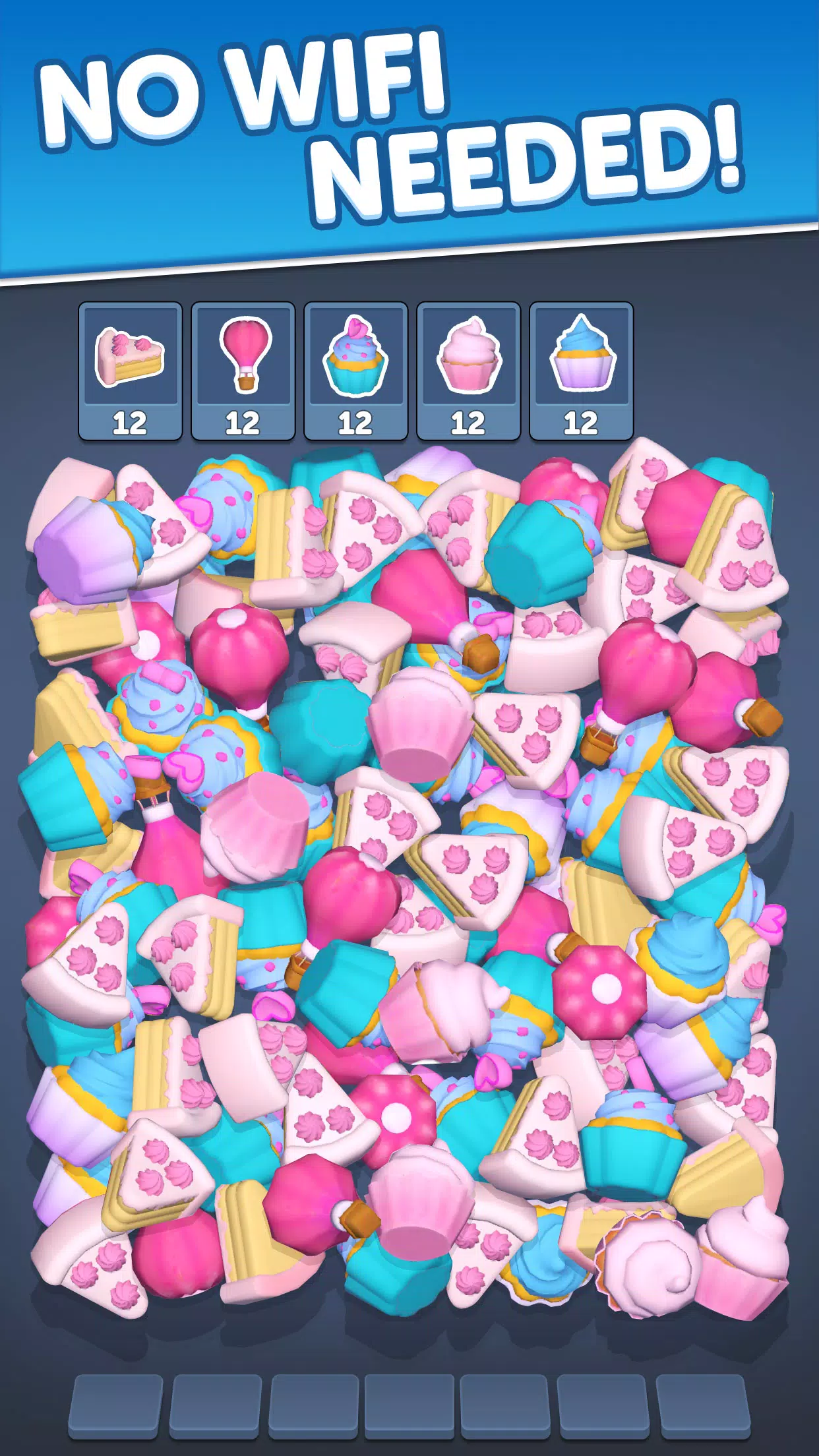 Triple Match: 3D Wonderland Capture d'écran 2
