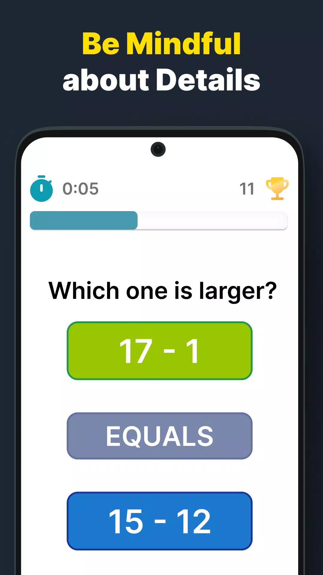 Math Games for the Brain Capture d'écran 3